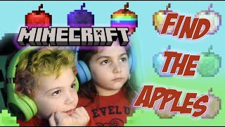 MINECRAFT: FIND THE APPLES ! TNT apple & MORE !!!