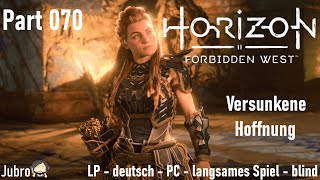 Horizon - Forbidden West - PC - deutsch - blind - Part 070 - Versunkene Hoffnung