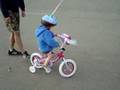 alison rides her bike