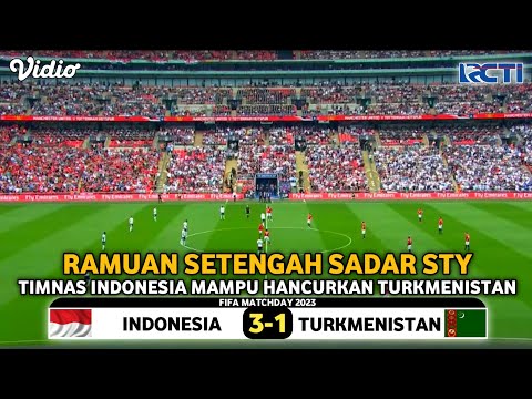 🔴SEDANG BERLANGSUNG • TIMNAS INDONESIA VS TURKMENISTAN • FIFA MATCHDAY 2023 • Prediksi 3-1