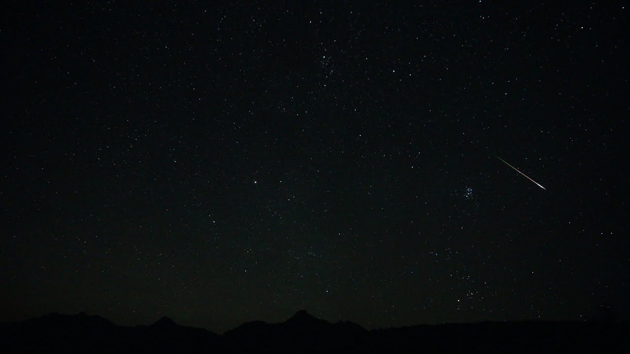 2016 The Perseid meteor shower peaked Aug 11 12 on Mount St Helens