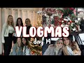 VLOGMAS DAY 14: girls Christmas party, visiting my hometown!!