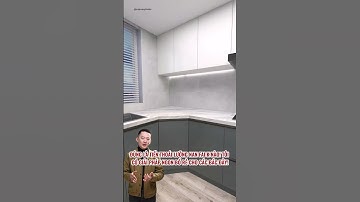 Giải pháp cho khu vực góc chết tủ bếp! #Shorts #thietkenoithat @lamnha