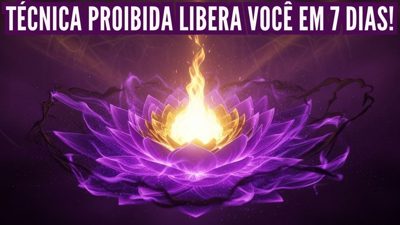 POR QUE VOCÊ NÃO PROSPERA? BLOQUEIOS INVISÍVEIS REVELADOS E COMO A CHAMA VIOLETA DOURADA OS DESTRÓI!