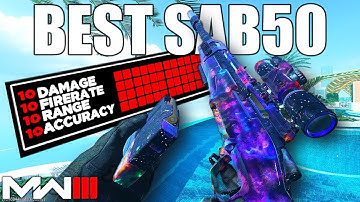 the BEST *SAB-50* QUICK SCOPING BUILD in MW3 (SEASON 6 BUFF)