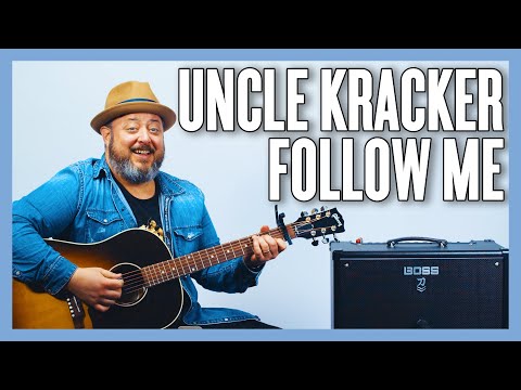 Uncle Kracker Follow Me Guitar Lesson Tutorial