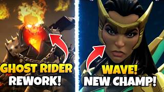 GHOST RIDER REWORK & WAVE FIRST LOOK! | NEW MAY CHAMPIONS | MCOC