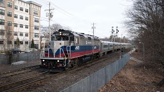 NJT and Metro North trains at Suffern featuring 4519 and 4101 3/24/23 NJT and Metro North trains at Suffern featuring 4519 and 4101 3/24/23