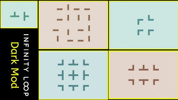 ∞Infinity loop Dark mod L.V.-1 to 5 (#1) | puzzle and brain power increase gameplay.