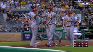 STL@PIT: Holliday launches a three-run homer to right