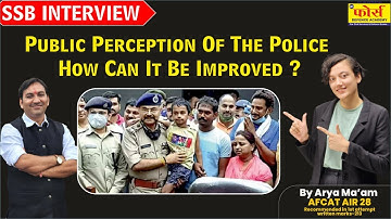 Public perception of the Police How can it be improved || Lecturette Topics || For AFCAT CDS NDA