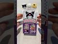 I got KUROMI from Japanese snack💜😭 #japan #sanrio #kuromi #unboxing#shorts #asmr
