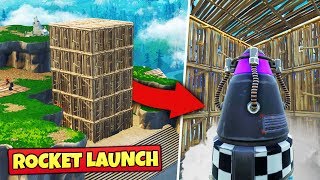 We Tried To Stop The Rocket Launch - Fortnite Battle Royale