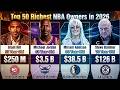 Top 50 Richest NBA Owners in 2026