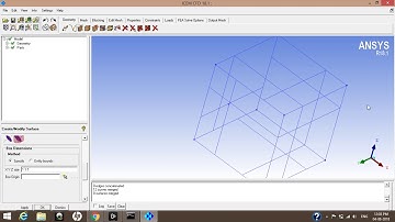 How to create geometry in ICEM CFD part 2  | ANSYS 2018