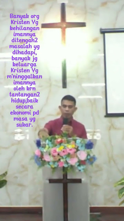 JANGAN TINGGALKAN IMAN DI MASA  SUKAR || Christian Ama Kii