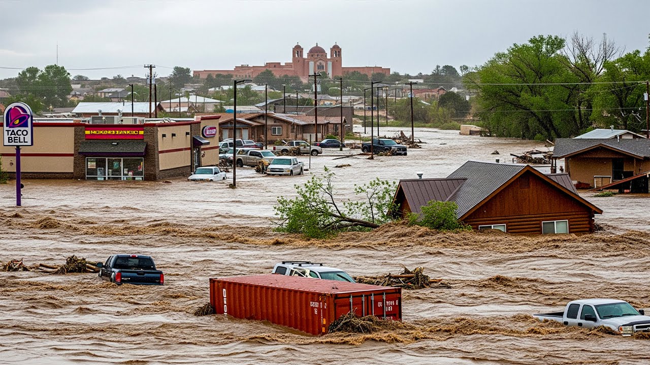 Chaos in Ruidoso! Flash Floods Sweep Away Homes, Cars in New Mexico ...