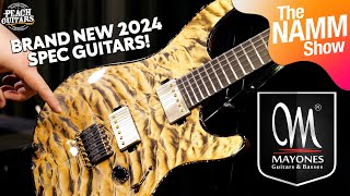 Peach Guitars NAMM 2024: Mayones Guitars & Basses