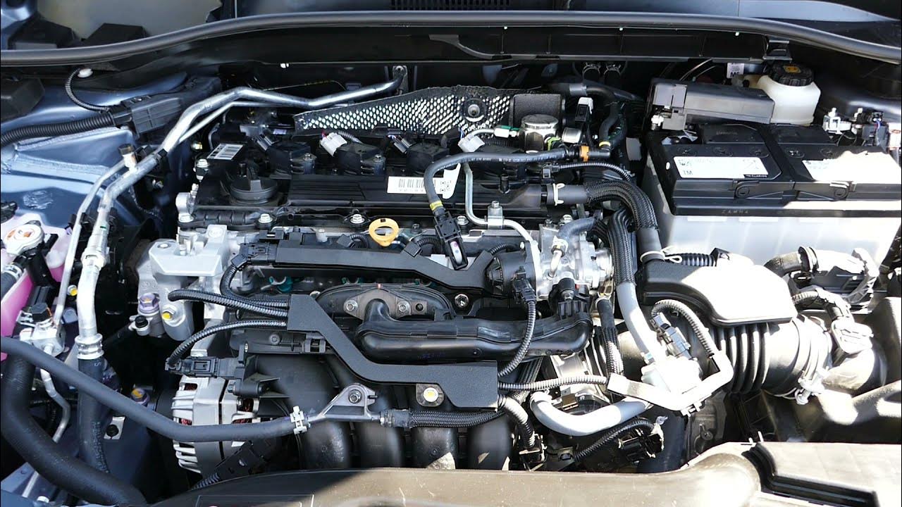 New 2022 Toyota Corolla Cross - Oil Dipstick Location Use To Check Oil