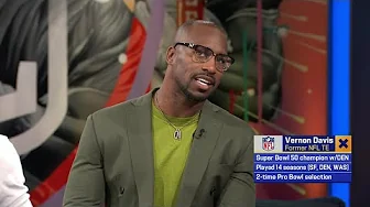 Former NFL TE Vernon Davis on George Kittle's game | 'GMFB' thumbnail