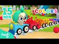 Learn Colors with Train | +15min | Pinkfong & Hogi | Colors for Kids | Learn with Hogi