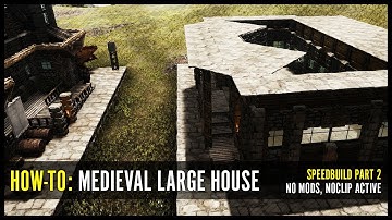 How-to: Medieval Large House, Speedbuild part 2 - No Mods