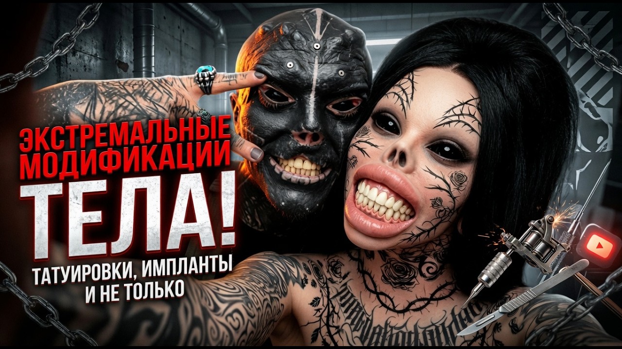 САМЫЕ ЭКСТРЕМАЛЬНЫЕ ТРАНСФОРМАЦИИ ТЕЛА