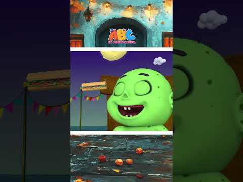 Hora de la cena zombie - Canciones Infantiles #shorts #cancionesinfantiles