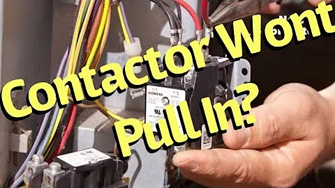 Contactor will not pull in (with 24v)