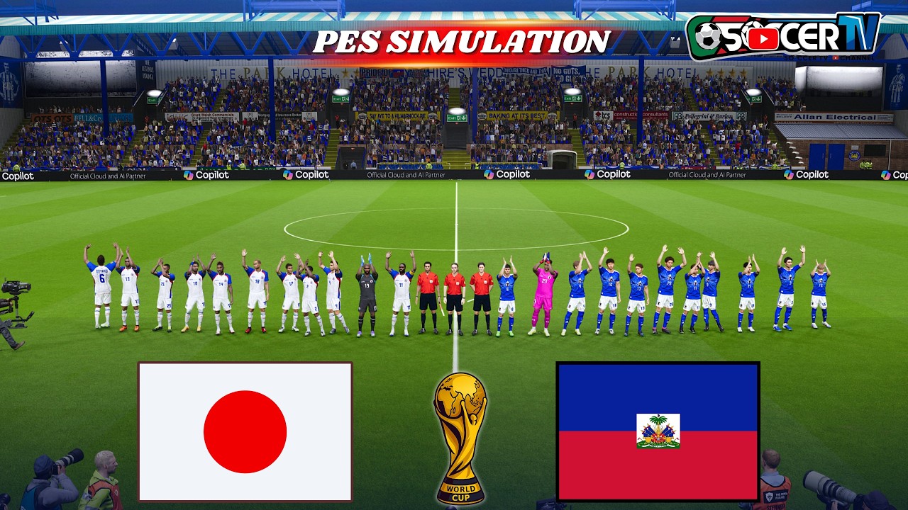Haiti vs Japan | WC 2026 Mode What-If | PES (PC) Gameplay Simulation