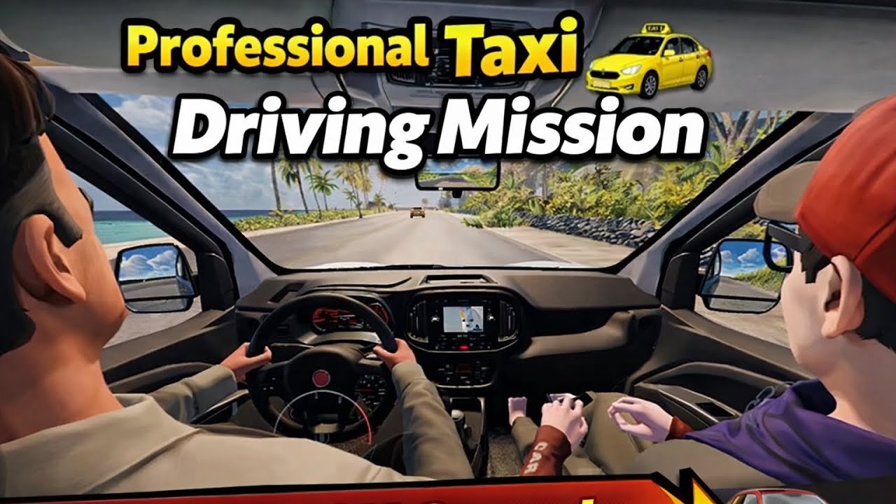 Taxi Mission Gameplay 🎮 | Next Level POV Driving Experience