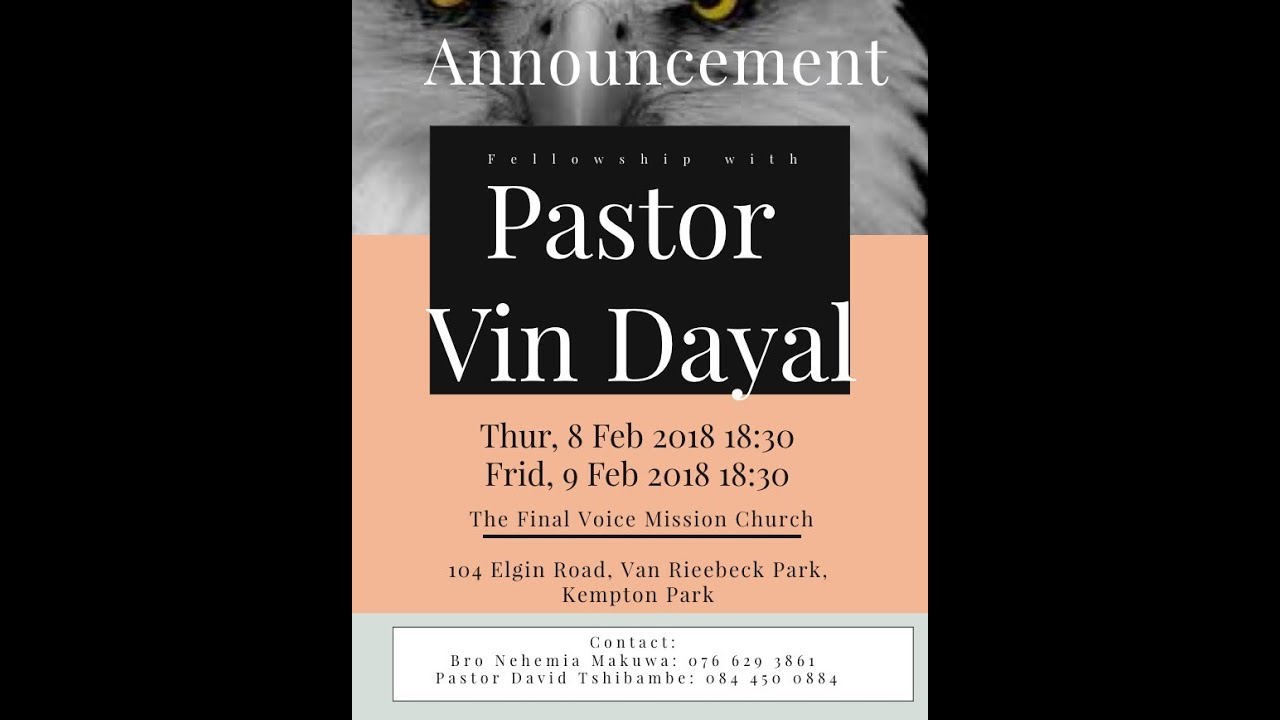 2018-02-08 Pastor Vinworth Dayal Ruth, The Mystery Between Judges And Samuel Part 1