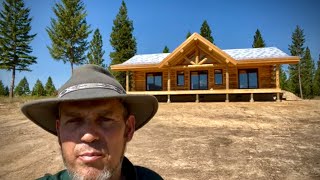 Montana Rancher Log Home from Meadowlark, Elvie Takes A Tour