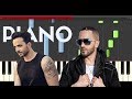 Yandel Dónde Estás Luis Fonsi Piano Midi tutorial Sheet app Cover Karaoke