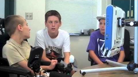 Kevin about how his Tobii C15 gives him a voice