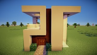 ✔ Minecraft: Small Modern House Tutorial