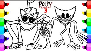 km Poopy playtime Chapter 3 New Coloring Pages