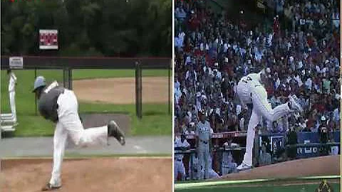 Kwasi Irving JR Pitching Compairson to a Pro