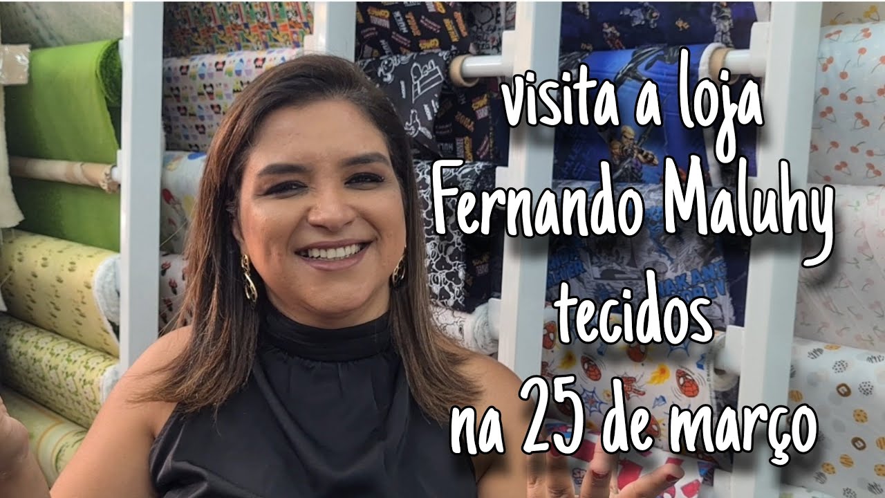 Visita a loja Fernando Maluhy Tecidos - Rua 25 de Março - YouTube