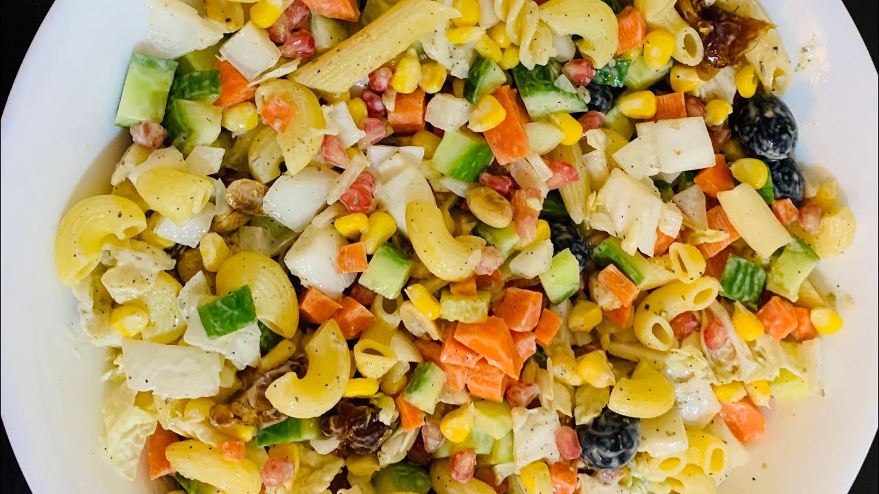 Mixed Fruit + Vegetable salad Easy and delicious Perfect for all