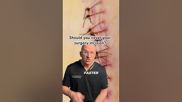 Do Covered Incisions Heal Faster? #shorts