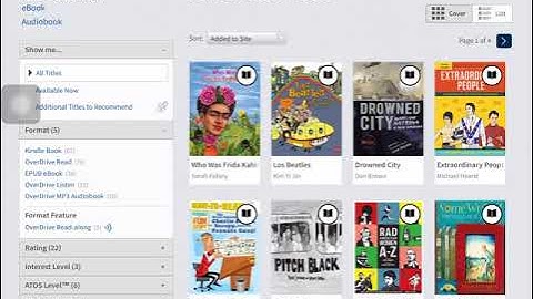 Overdrive Digital Library Access Introduction
