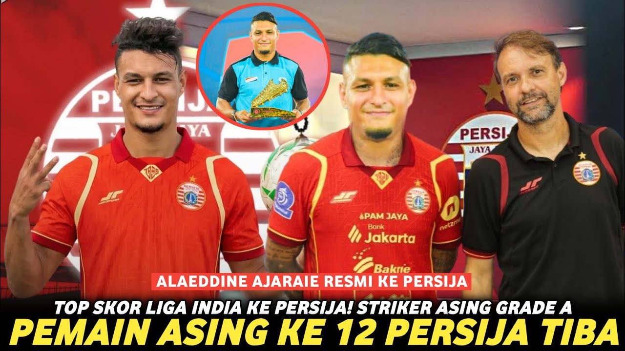 PERSIJA REKRUT ALAEDDINE AJARAIE🤝 Pemain Asing Ke 12 Persija😱 KOK BISA? Manuver Persija 