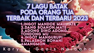 Video thumbnail of "lagu batak poda natua - tua || terbaik dan terbaru 2023 - ingot mangurupi"