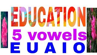 Vowels, EDUCATION, word game | ST&E screenshot 3
