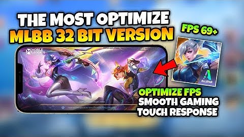 New Mlbb 32bit | Improve Gaming Performance Optimize FPS