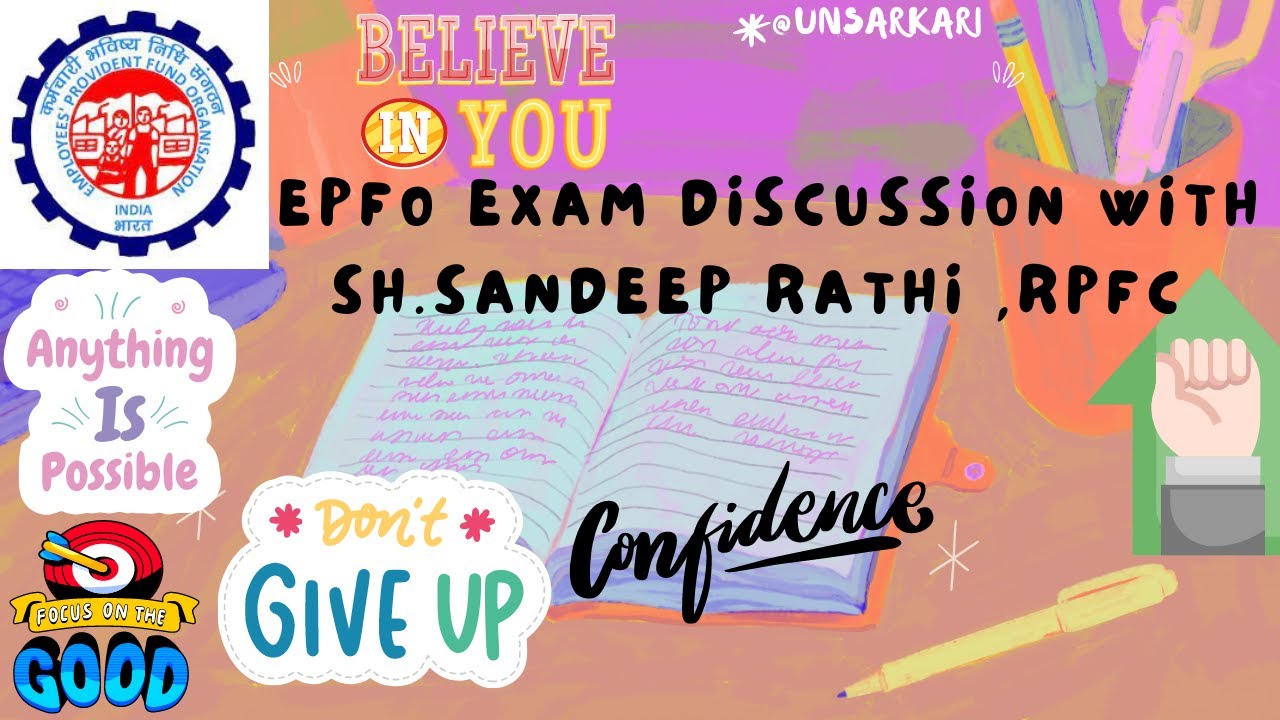 Sandeep Rathi EPFO EXAM DISCUSSION WITH SH.SANDEEP RATHI ,RPFC #epfo #currentaffairs ...