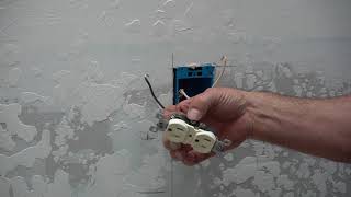 How To Add An Electrical Outlet To A New Wall-MADE EASY!