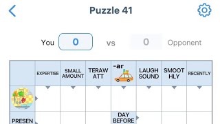 Crossword Master Puzzle 41 Walkthrough Gameplay Android,iOS 