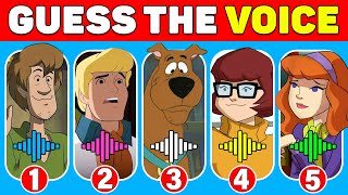 Guess the SCOOBY DOO characters by Their Voice - Quiz for Fans!
